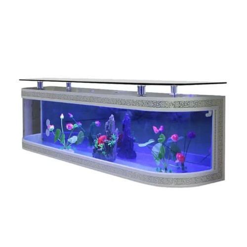 Moving Fish Transport Tank Large Fish Tank Aquarium with Base Cabinet Vertical Door European Style Dingju Fish Tank