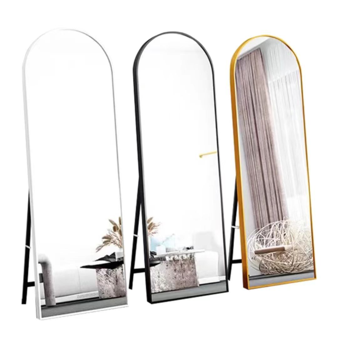 Professional Manufacture Wholesale High Quality Stand Up DINGJU Mirror Standing Tall Mirror